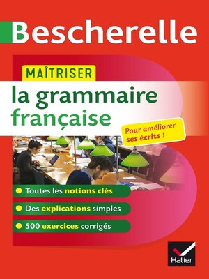 cover image of Maîtriser la grammaire française